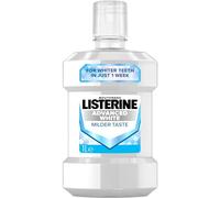 Listerine Advanced White Milder Taste (Zero Alcohol) Mouthwash (1000ml), Fluorid