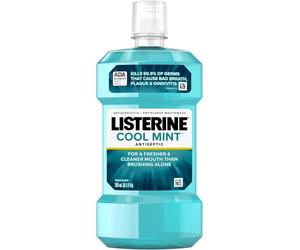 Listerine Antiseptic Mouthwash, Cool Mint - 250 ml