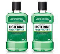 Listerine Antiseptic Mouthwash Fresh Burst 500ml x 2