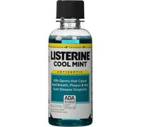 Listerine Cool Mint Antiseptic Mouthwash Travel Size 3.2 Ounces (Pack of 6)