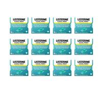 Listerine Cool Mint Pocketpaks Breath Strips Kills Bad Breath Germs 24-Strip Pack (12 Pack)