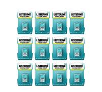 Listerine Cool Mint PocketPaks Portable Breath Strips for Bad Breath, Fresh Breath Strips Dissolve Instantly to Kill 99% of Bad Breath Germs* On-The-Go, Cool Mint, 24-Strip Pack, 12 Pack