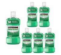 Listerine Fresh Burst Mouthwash 250ml x6
