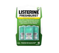 Freshburst Pocketpaks Breath Strips, Dissolving Freshener Strips Kill 99% of Germs that Cause Bad Breath, Portable for On-the-Go, Minty Flavor, 3