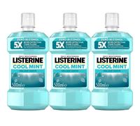 Listerine Cool Mint Mild Taste mouthwash without alcohol flavour Cool Mint 500 ml