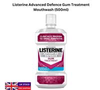 Listerine Advanced Defence Gum Treatment Mouthwash Crisp Mint
