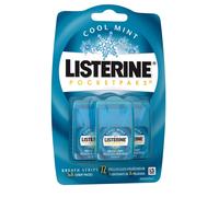 Listerine PocketPaks Breath Strips Cool Mint 72 Count (Pack of 2)