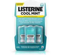 Listerine Pocketpaks Oral Care Strips Cool Mint - 72 Strips - UK Fast & Genuine