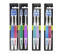 Listerine Reach Interdental Toothbrush - 8-Mix (4 Firm & 4 Medium) Twin Pack