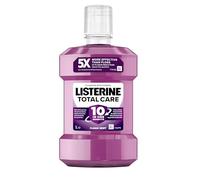 Listerine Total Care Antibacterial Mouthwash (1000ml), Caring and Cleansing Mouthwash with 10-in-1 Benefits, Clean Mint-Flavoured Mouthwash to Freshen Breath