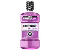 Listerine Total Care Intense Taste Classic Antibacterial Mouthwash (500ml), Fresh Mint Blast Flavour with 6-in-1 Benefits