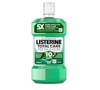 Listerine Total Care Teeth and Gum Mouthwash (250ml), 10-in-1 Benefit for Total Oral Care, Mouthwash to Maintain a Clean and Healthy Mouth