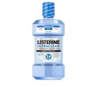 Listerine Ultraclean Zero Alcohol Tartar Control Mouthwash, Oral Rinse to Help Fight Bad Breath and Tartar, for Cleaner, Naturally White Teeth, Less Intense Arctic Mint Taste, 1 Litre
