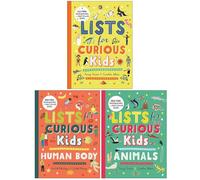 Lists for Curious Kids 3 Books Collection Set By Tracey Turner, Rachel Delahaye (Lists for Curious Kids, Human Body & Animals)