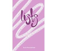 Lists: List making and box checking! Fill with lists and tick off as you succeed, a book to help send productivity soaring and making rainbows as you go!