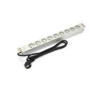 Listwa zasilajaca do szaf 19 cali (PDU) 1U 9x 2P+Z kabel 1,8m A-19-STRIP-3-IMP
