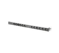Listwa zasilająca PDU Rack 12x gniazdo schuko 2x 2m wtyk unischuko 16A zab. prze