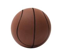 lisutupode 2025 Upgrade Silent Basketball 18/21/24cm PU Silent Basketball Low Noise Foam Ball with Net Bag, High Density High Elasticity for Indoor Play