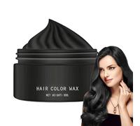 Lisutupode 30ml Color Hair Cream, Temporary Hair Color Wax, Color Hair Cream Temporary Dye, Hair Wax Color Dye Styling Cream Mud, Instant Hairstyle Cream Dye, White, Black, Brown, Red, Gray