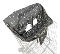 lisutupode Bebé Cubierta De La Alta Silla Del 65 x 42 cm Cómoda Funda para Carrito De Compras para Bebé Carrito De Compras Cubierta para Silla Protector De Carrito De Compras Lavable A Máquina, a, see