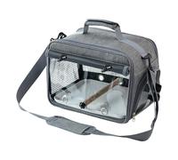 lisutupode Bird Travel Carrier | Waterproof Portable Breathable Pet Bag with Removable Tray | Stuffed Animal Carrier | for Pet Transport Animal Pigeon Offices Outing Car Road Trip Daily Indoor