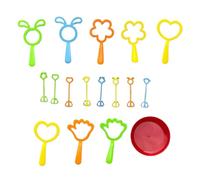 lisutupode Bubble Wand,Flower Bubble Wand Toy - Interactive Fun Beach Game for Carnival Girls Boy Play Easter Birthday Wedding Outdoor Classroom Backyard