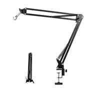 lisutupode Camping Lamp Holder,Folding Pole with Multi-purpose Clamp - Swivel Bracket for Pole Lanterns on Hiking and Outdoor Adventures