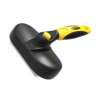 lisutupode Cat Hair Brush for Moles | Pet Massage Tool | Cat Brush with Release Button - For Indoor Use Bathroom Home Salon Travel Shower & Spa