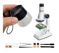 lisutupode Children's Microscope | Biological Science STEM Toy - 200X-1200X Magnifying Glass for Curious Children Boys Girls Young Learners Budding Scientists Classroom Elementary Students