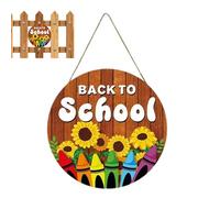 lisutupode Classroom Door Welcome Sign School Decorations Welcome Decorations Photo Props On Chalkboard Decorate Living Room Teacher Student Initial Day Children
