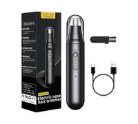 lisutupode Electric Nasal Trimmer | Washable Mini and Silent | Rechargeable Nasal Cutter, for Gentlemen Children Adults Seniors Father Husband Morning Routine Travel Residence