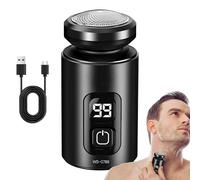 lisutupode Electric Shavers for Men | Rechargeable, Wet and Dry Electric Shaver, Rotary Razors for Men, for Car, Travel, Hotel, Outdoor, Indoor, Holiday,