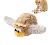 lisutupode Interactive Cat Toy Indoor - Interactive Plush Bird with Sound and Flutter, Intelligent Stimulating Doll for Kittens | Boredom for Kittens Home Travel Outdoor