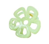 lisutupode Jelly Flower Claw | Jelly Floral Hair Clips | Artistic Floral Hair Barrettes, Non-slip Beach Hair Claw Fashionable For Women Girls