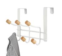 lisutupode Over Door Hook - Wall Mount Iron Heavy Duty No Drilling Hook - Over Door Hanger,for Clothes Hats Bags Bath Spa Closet Entryway Laundry Room Locker Room House Cottage Cabin Nursery Yard