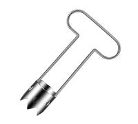 lisutupode Pepper Corer Tool - Fruit Heart Remover Tool | Stainless Steel Separator,Ergonomic Handle for Cucumber Tomato Watermelon Pear Kiwi