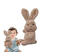 lisutupode Rabbit Plush | 13Inch Easter Bunny Doll Plush Soft Cute - 360 Degrees Rotatable Head Rabbit For Kid Birthday, Holiday, Sofa, Bedroom, Car Decor
