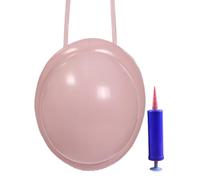 lisutupode Santa Belly | Faux Stomach Dress-Up Props,Realistic PVC Inflatable Fake Big Belly | for Elderly Women Men Youth Elderly Friend Halloween Pregnancy Christmas