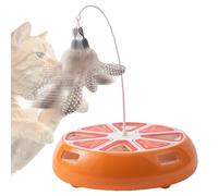 lisutupode Spinner Cat Toy | Electric Self-Employment Kitten Toys Cat Turntable | Cat Exercise Toy Intelligent Smart Cat Toy for Living Room Home