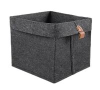 lisutupode Square Baskets for Storage, Felt Storage Basket - 12L Foldable Fabric Storage Basket for Clothes, Books, Stationery,Bin Closet Organizer