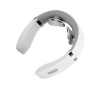 lisutupode Thermal Neck Massager | Portable Cordless Massager | Rechargeable Vibration with Heat and 10 Modes for Deep Tissue Massage, Stress and Facial Care, Home Use and