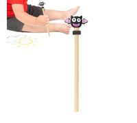 lisutupode Threaded Pencil | Wooden Halloween Sensory Spinner Fidget Pencil - Spinner Pen Silent Sensory Tool for Study Travel Adults School Library Office Waiting Room Home Boys Girls