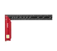 lisutupode Woodworking Square Ruler | Measuring Tool Woodworking Ruler,Multifunctional Precision, Aluminum Alloy Right Angle Tool for Marking & Measuring