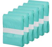 Lisyee 6 Count Cat Litter Pail Liner Refills - Bags Compatible with Litter Champ Pail, Green, Lightly Scented