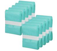 Lisyee Cat Litter Pail Liner Refills Bags Compatible with Litter Champ Litter Pail, Green, Lightly Scented, 10 Pack