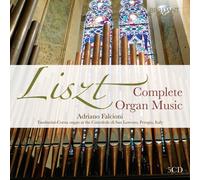 LISZT:COMPLETE ORGAN MUSIC - FALCIONI,ADRIANO 5 CD NEW LISZT,FRANZ