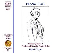 Valerie Tryon – Liszt: Complete Piano Music, Vol.14 – CD – NAXOS