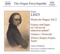 LISZT / DEUTSCH - ORGAN WORKS - cd - G3z