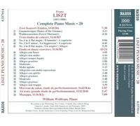 LISZT: ETUDES - GNOMENREIGEN; WALDESRAUSCHEN; ETUDES DE CONCERT NEW CD
