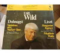 LISZT Ferenc (Ungheria); DOHNANYI Ernst "Ernò" von (Ungheria) - LISZT Hungarian Fantasy, Mephisto Walz n. 1 and n. 2 - DOHNANYI Variations on a Nursery Tune op. 25 ; Capriccio in F min. op. 26 -- Earl Wild (piano) -- Pickwick ()--Vinyl LP-PICKWICH-PMCLP 7054-LISZT Ferenc (Ungheria); DOHNANYI Ernst "Ernò" von (Ungheria)-DOHNANYI Christoph von (dir); New Philharmonia Orchestra; Royal Philharmonic Orchestra; STANGER Russel (dir); WILD Earl (pianoforte)
